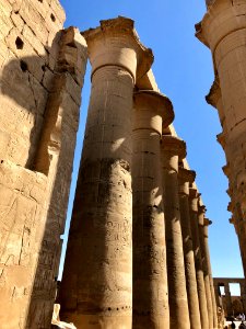 Colonnade, Luxor Temple, Luxor, LG, EGY 