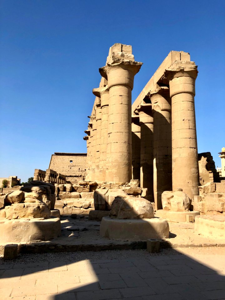 Colonnade, Luxor Temple, Luxor, LG, EGY 