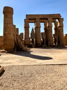 Great Court of Ramses II, Luxor Temple, Luxor, LG, EGY 