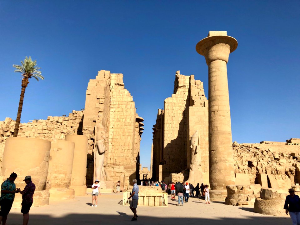Great Hypostyle Hall, Karnak Temple, Luxor, LG, EGY 