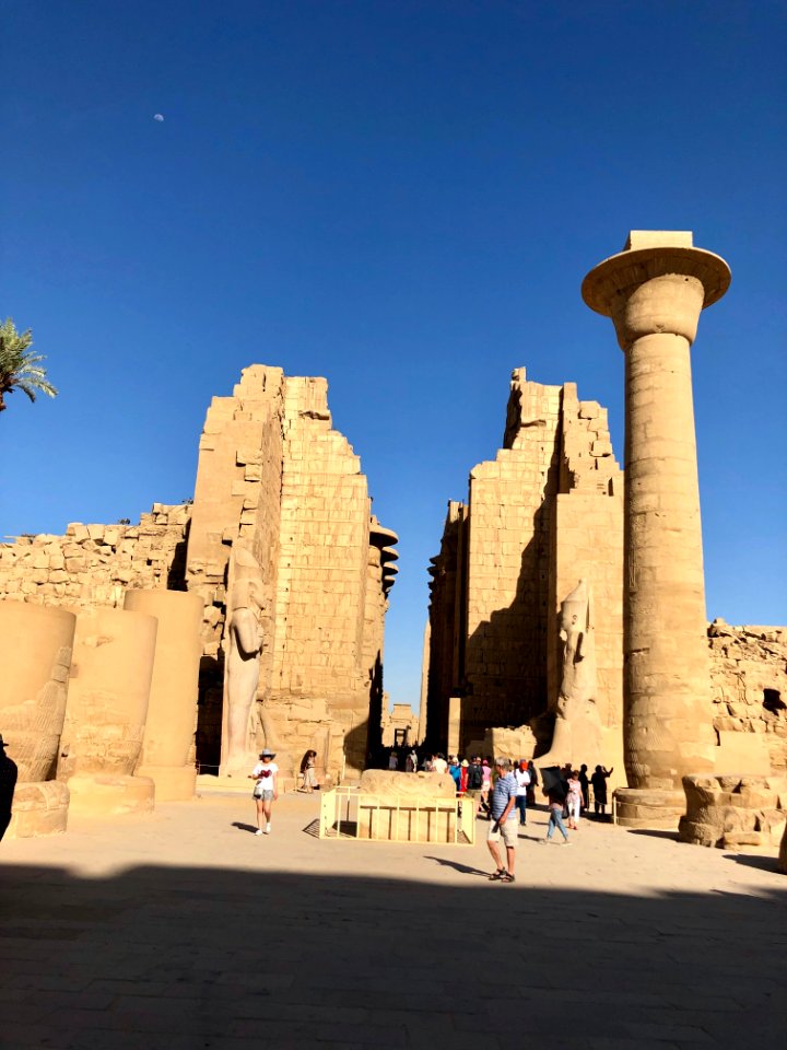 Great Hypostyle Hall, Karnak Temple, Luxor, LG, EGY 