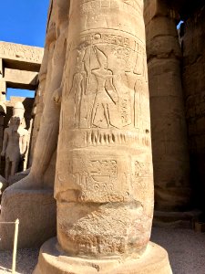 Colonnade, Luxor Temple, Luxor, LG, EGY 