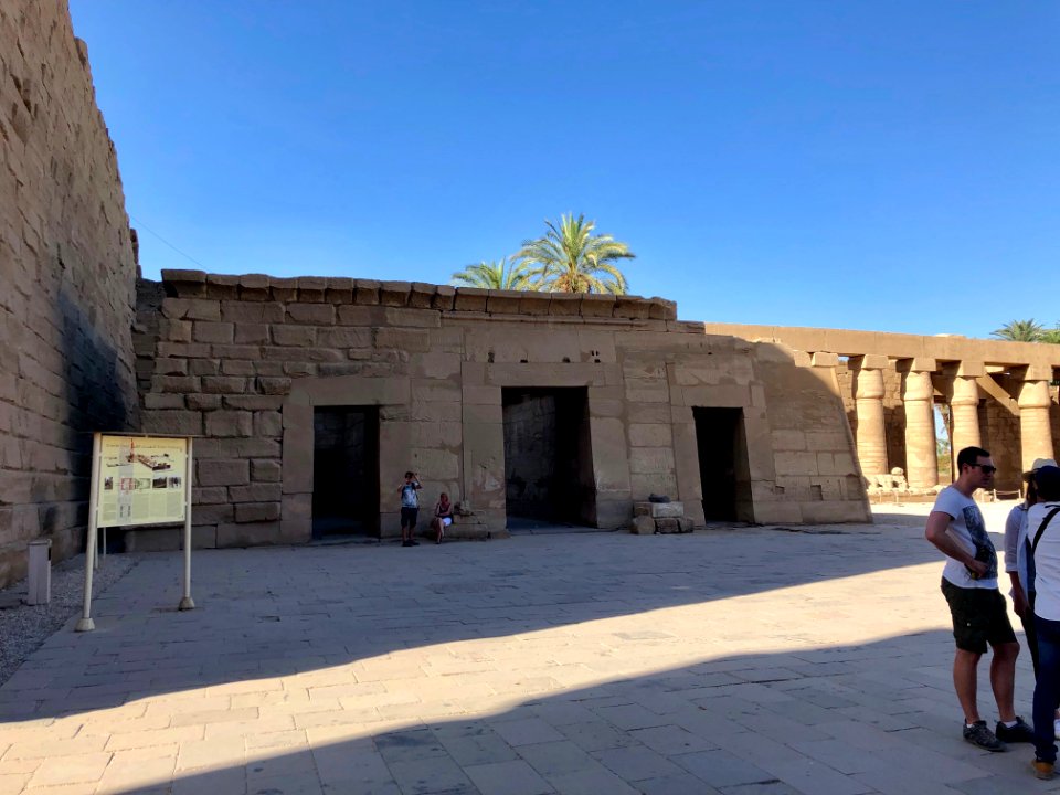 Great Forecourt, Karnak Temple, Luxor, LG, EGY 