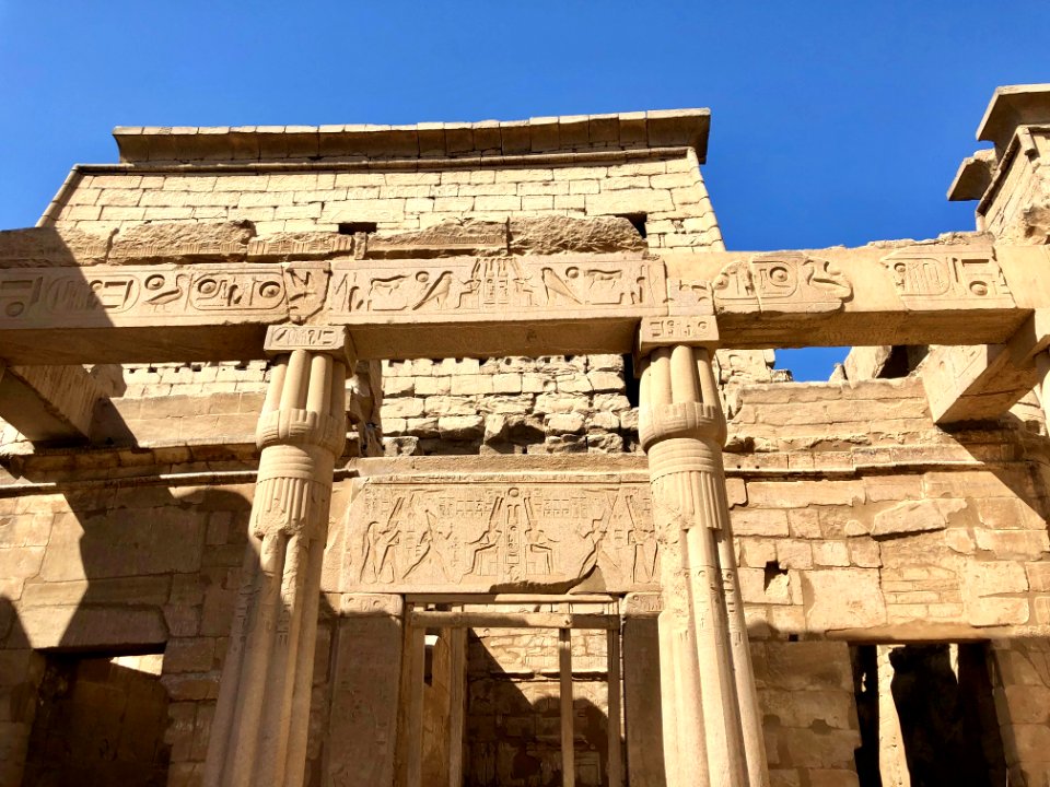 Great Court of Ramses II, Luxor Temple, Luxor, LG, EGY 