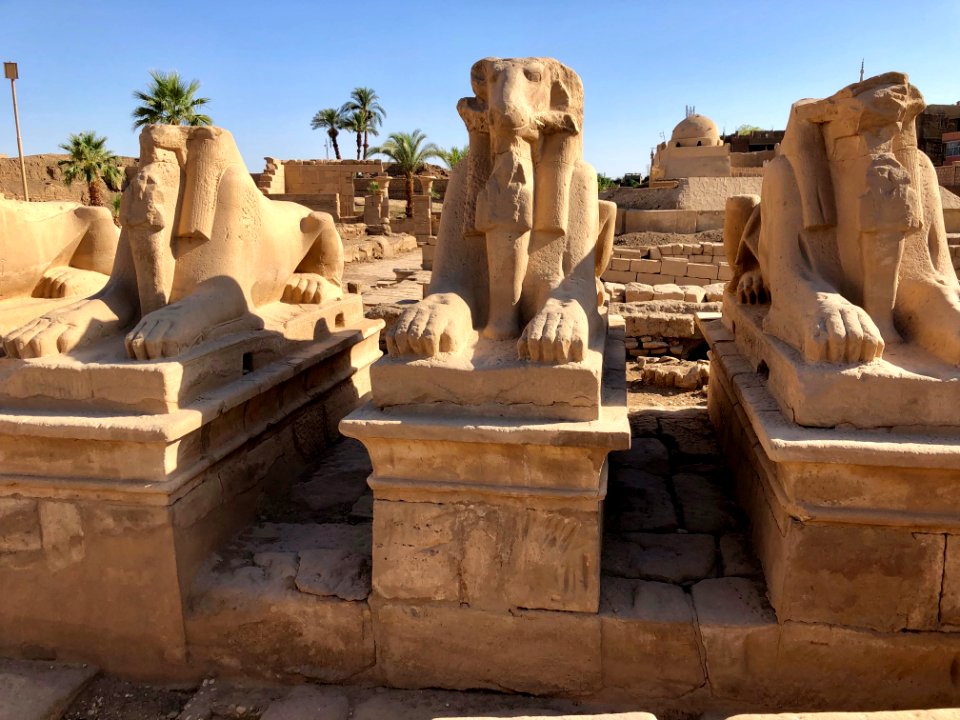 Allée des Sphinx, Karnak Temple, Luxor, LG, EGY 