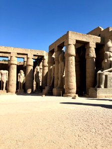 Great Court of Ramses II, Luxor Temple, Luxor, LG, EGY 