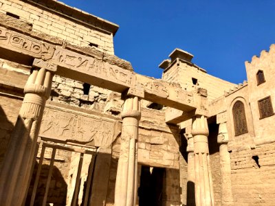 Great Court of Ramses II, Luxor Temple, Luxor, LG, EGY 