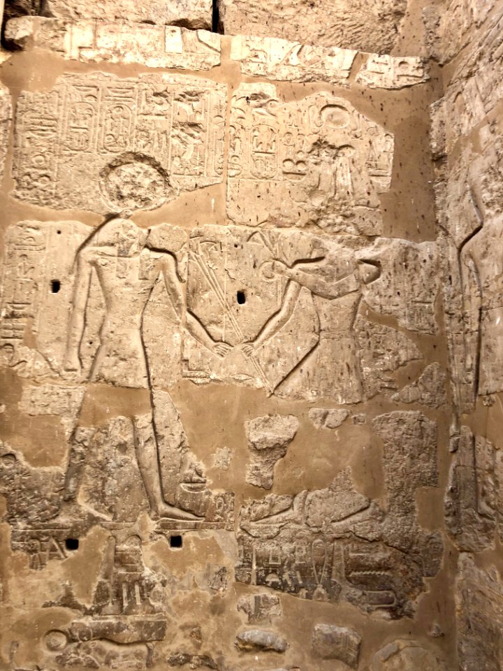 Great Court of Ramses II, Luxor Temple, Luxor, LG, EGY 