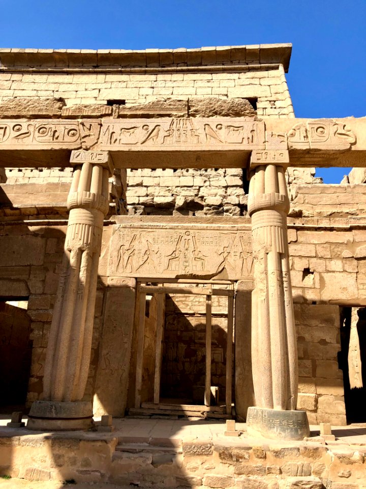 Great Court of Ramses II, Luxor Temple, Luxor, LG, EGY 