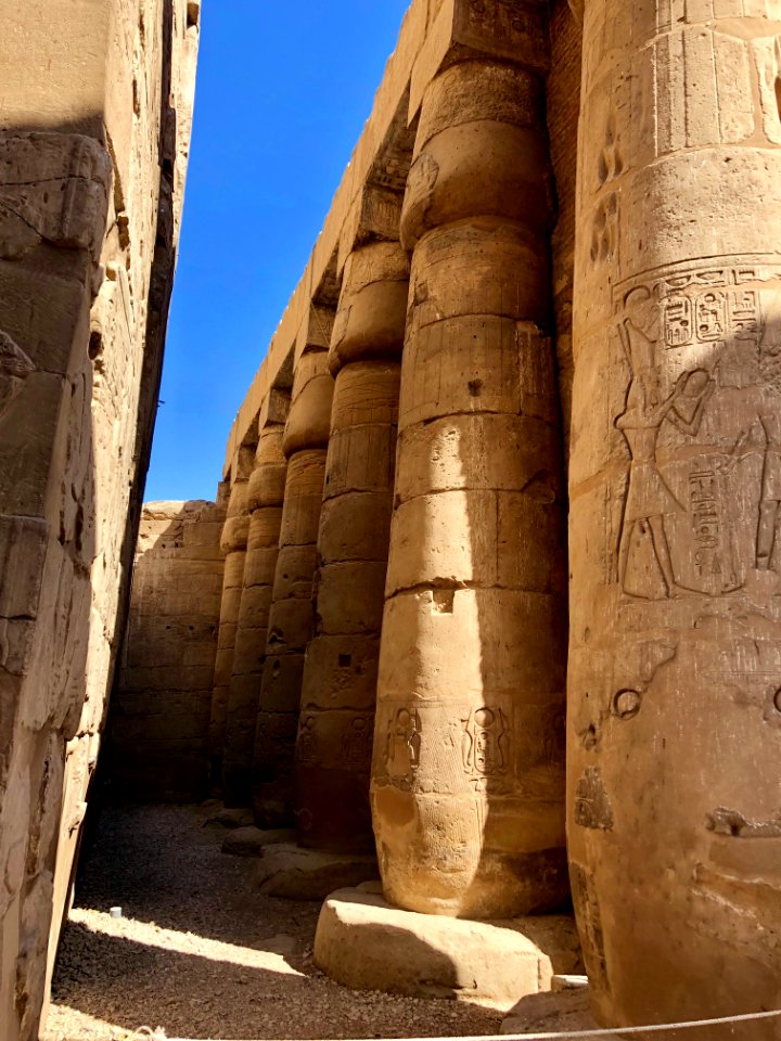 Great Court of Ramses II, Luxor Temple, Luxor, LG, EGY 