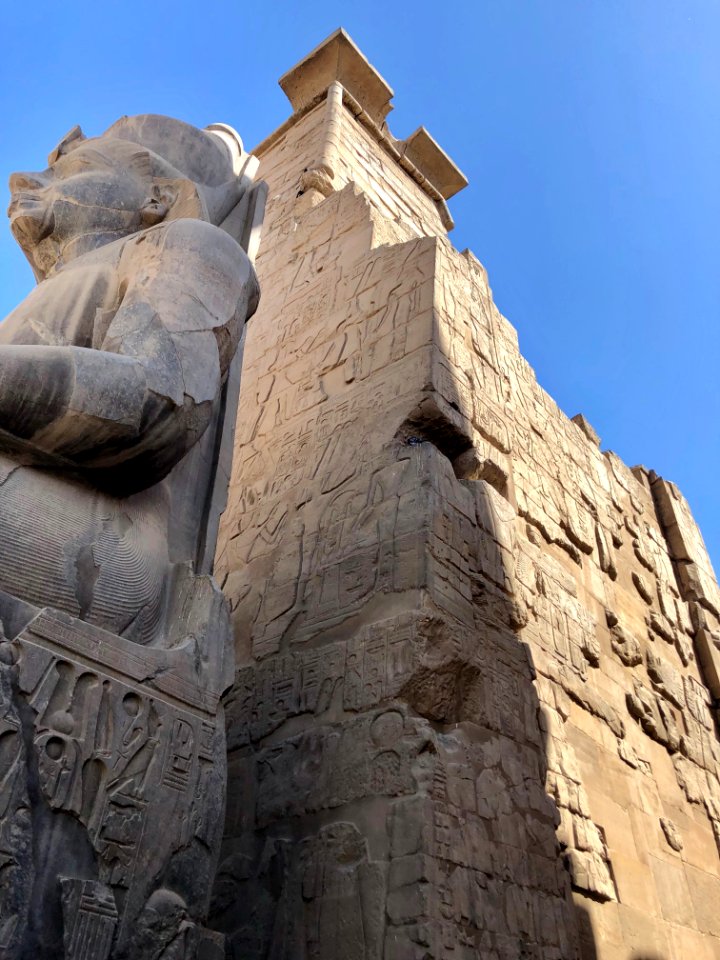 Pylon of Ramses II, Luxor Temple, Luxor, LG, EGY 