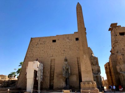 Pylon of Ramses II, Luxor Temple, Luxor, LG, EGY 