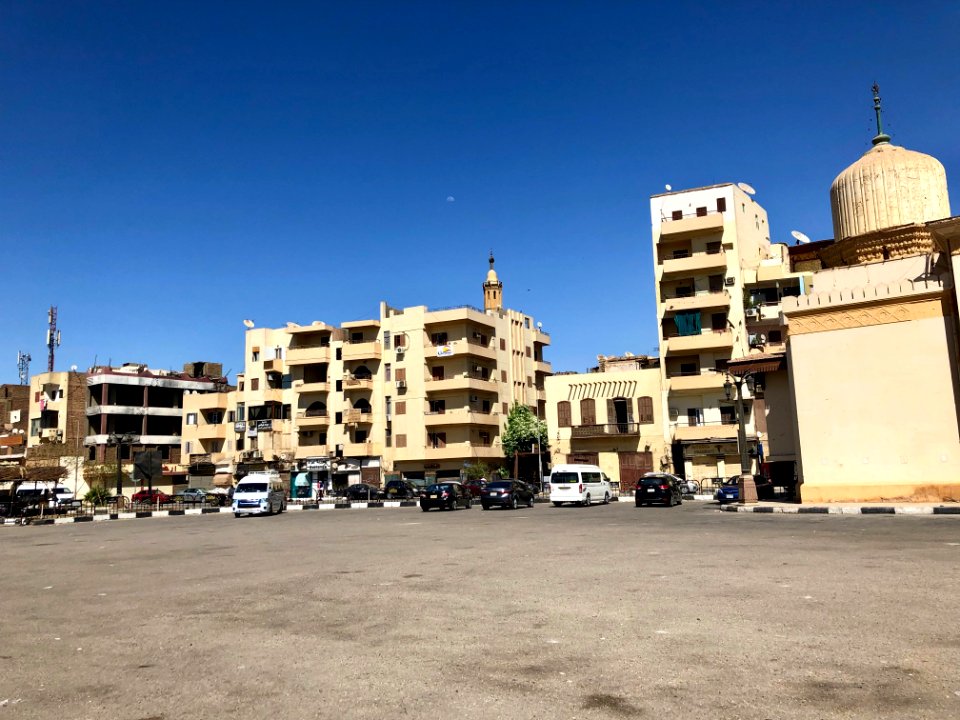 Luxor from Luxor Temple Parking Lot, Luxor, LG, EGY 