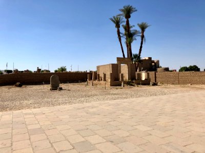Entrance Plaza, Luxor Temple, Luxor, LG, EGY 