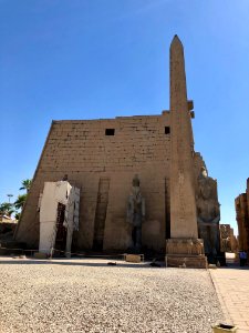 Pylon of Ramses II, Luxor Temple, Luxor, LG, EGY 