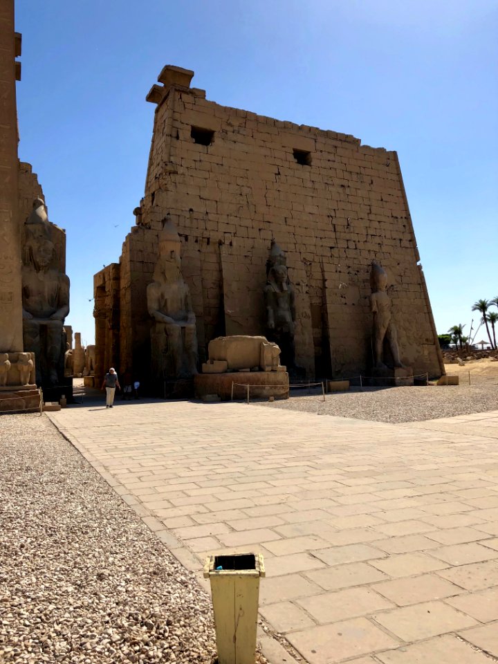 Pylon of Ramses II, Luxor Temple, Luxor, LG, EGY 