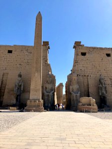 Pylon of Ramses II, Luxor Temple, Luxor, LG, EGY 