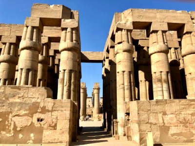 Court of Amenophis III, Luxor Temple, Luxor, LG, EGY 