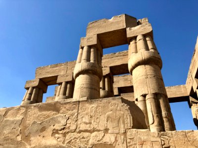 Court of Amenophis III, Luxor Temple, Luxor, LG, EGY 