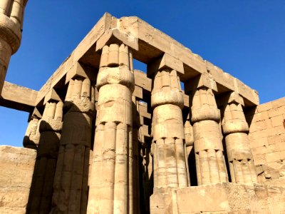 Court of Amenophis III, Luxor Temple, Luxor, LG, EGY 