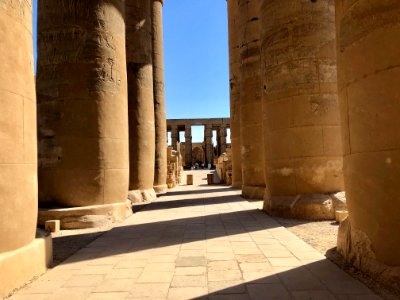 Colonnade, Luxor Temple, Luxor, LG, EGY 