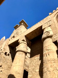 Great Court of Ramses II, Luxor Temple, Luxor, LG, EGY 
