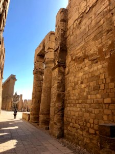 Great Court of Ramses II, Luxor Temple, Luxor, LG, EGY 