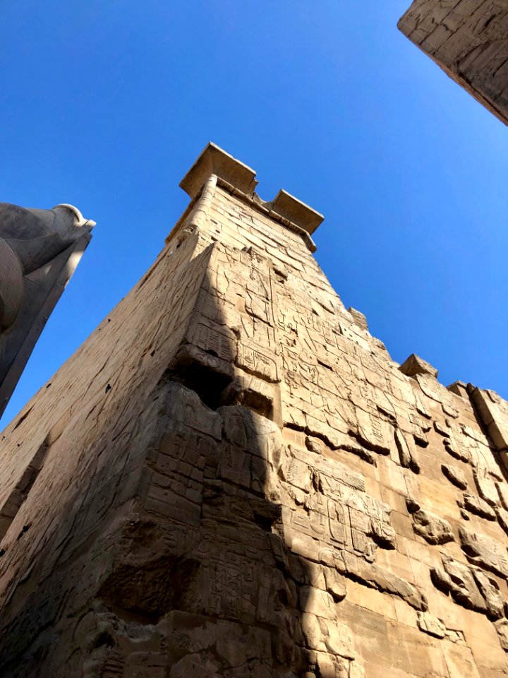 Pylon of Ramses II, Luxor Temple, Luxor, LG, EGY 