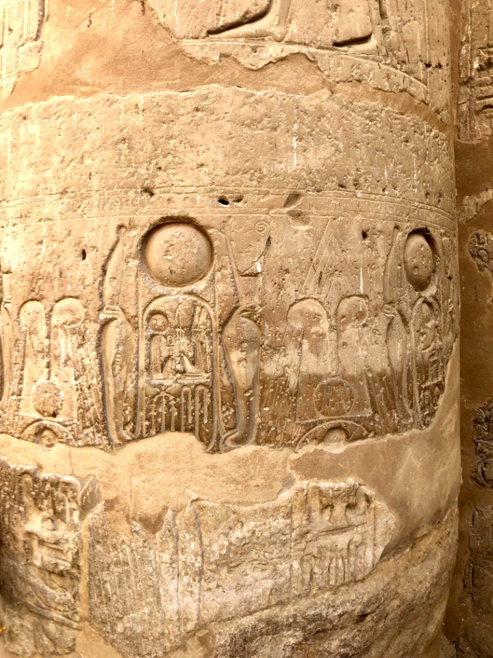 Great Court of Ramses II, Luxor Temple, Luxor, LG, EGY 