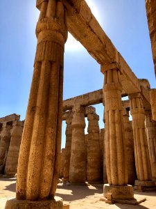 Great Court of Ramses II, Luxor Temple, Luxor, LG, EGY 