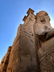 Pylon of Ramses II, Luxor Temple, Luxor, LG, EGY 