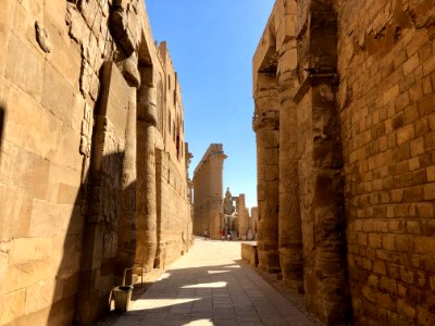 Great Court of Ramses II, Luxor Temple, Luxor, LG, EGY 