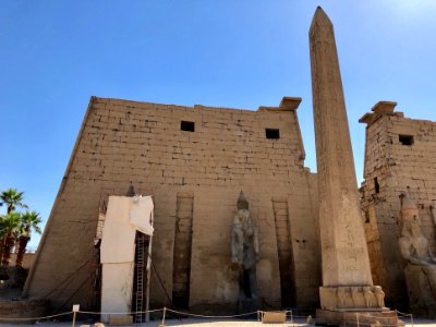 Pylon of Ramses II, Luxor Temple, Luxor, LG, EGY 