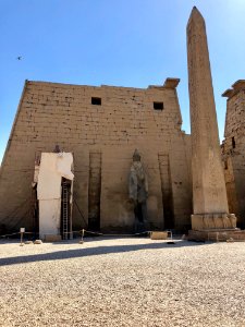 Pylon of Ramses II, Luxor Temple, Luxor, LG, EGY 