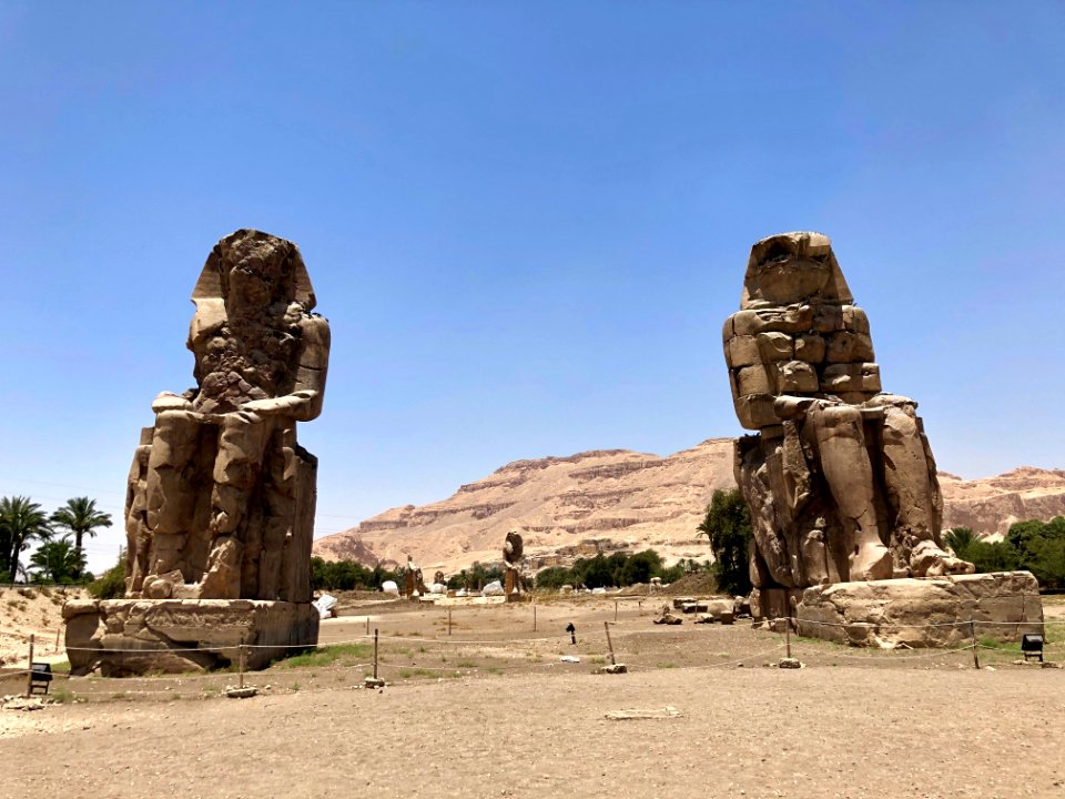 Colossi of Amenhotep III, Mortuary Temple of Amenhotep III… 