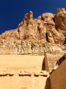 Solar Cult Chapel, Mortuary Temple of Hatshepsut, Luxor, L… 