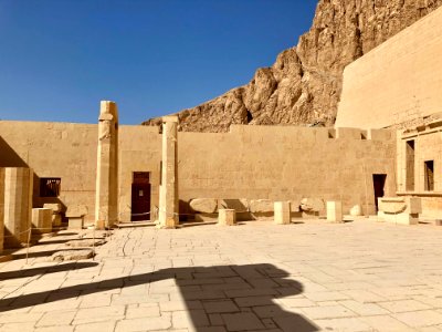 Third Courtyard, Mortuary Temple of Hatshepsut, Luxor, LG,… 