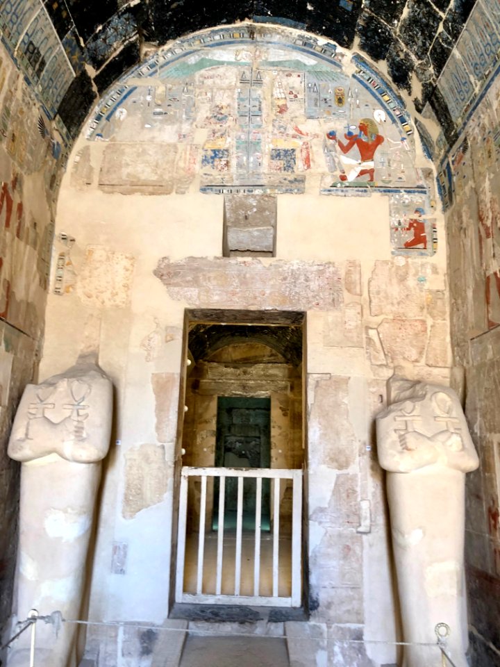 Sanctuary of Amun, Mortuary Temple of Hatshepsut, Luxor, L… 