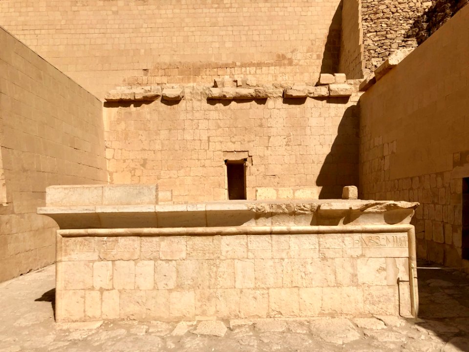 Solar Cult Chapel, Mortuary Temple of Hatshepsut, Luxor, L… 