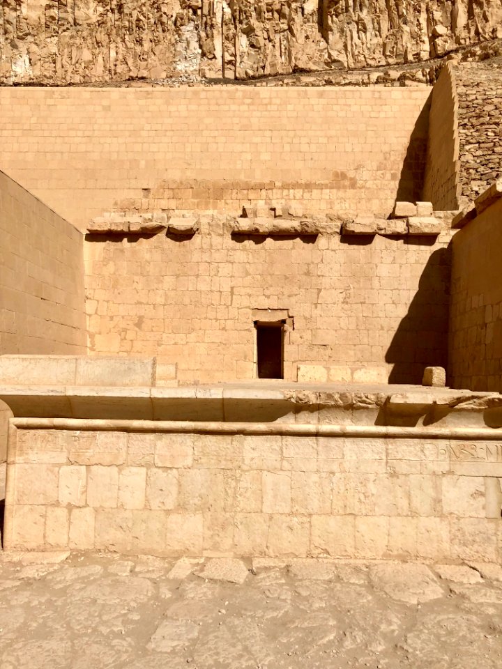 Solar Cult Chapel, Mortuary Temple of Hatshepsut, Luxor, L… 