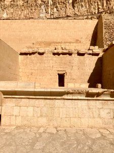 Solar Cult Chapel, Mortuary Temple of Hatshepsut, Luxor, L… 