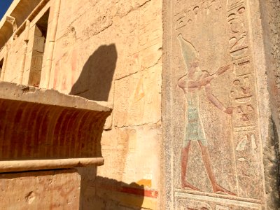 Third Courtyard, Mortuary Temple of Hatshepsut, Luxor, LG,… 