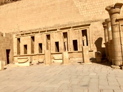 Third Courtyard, Mortuary Temple of Hatshepsut, Luxor, LG,… 
