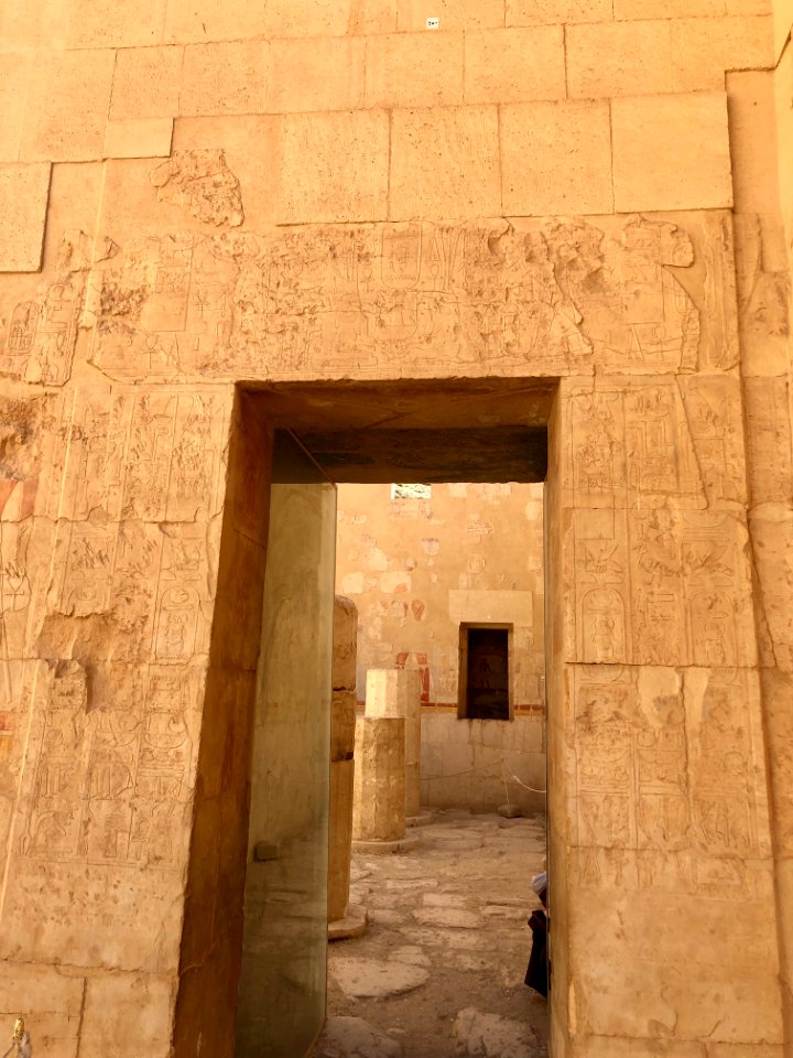 Third Courtyard, Mortuary Temple of Hatshepsut, Luxor, LG,… 