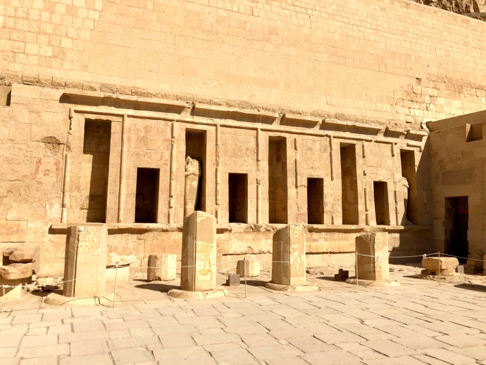 Third Courtyard, Mortuary Temple of Hatshepsut, Luxor, LG,… 