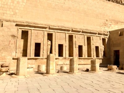 Third Courtyard, Mortuary Temple of Hatshepsut, Luxor, LG,… 