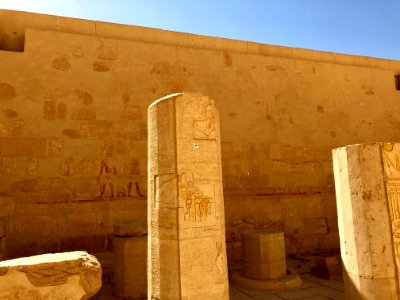 Third Courtyard, Mortuary Temple of Hatshepsut, Luxor, LG,… 