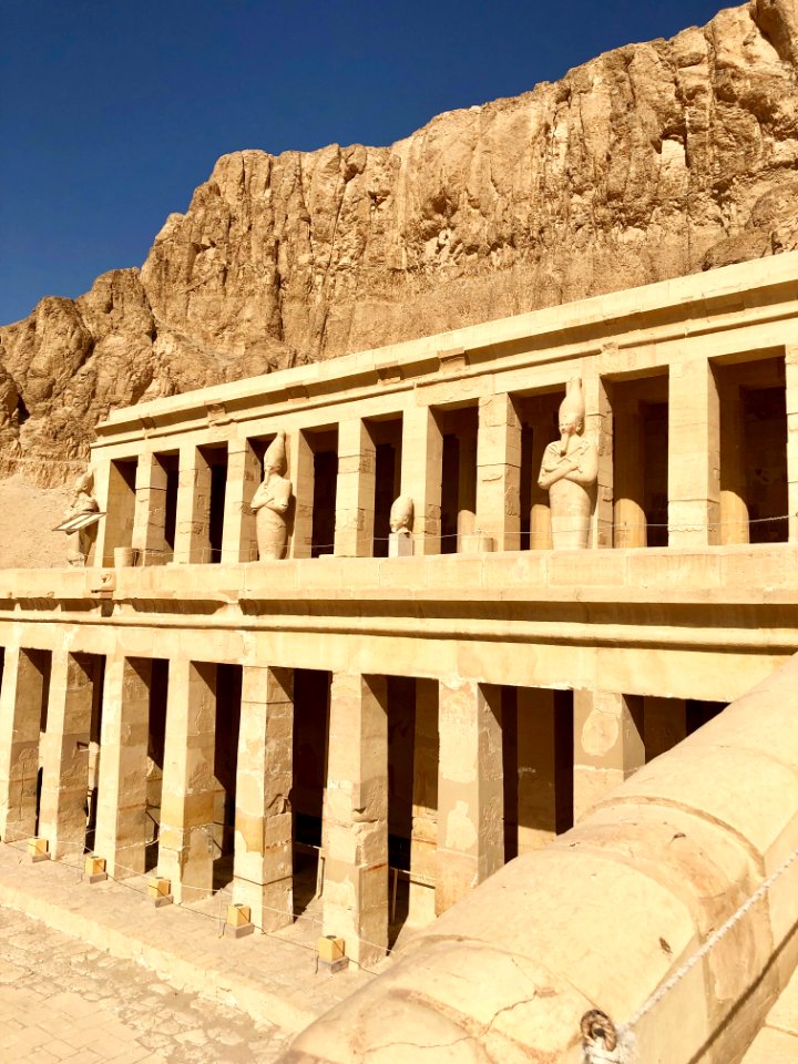 Mortuary Temple of Hatshepsut, Luxor, LG, EGY 