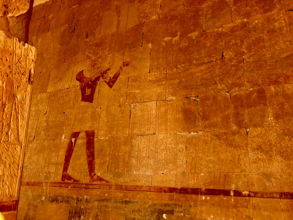 Birth Colonnade, Mortuary Temple of Hatshepsut, Luxor, LG,… 