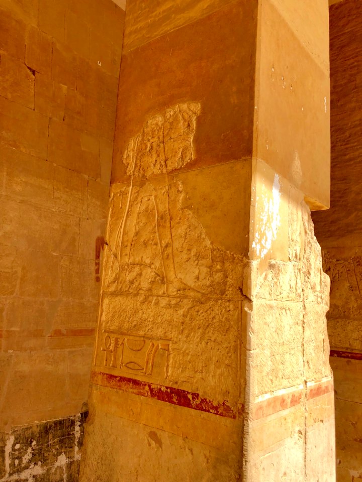 Birth Colonnade, Mortuary Temple of Hatshepsut, Luxor, LG,… 